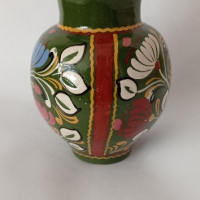 Декоративна керамична ваза,жардениера.Ръчна изработка., снимка 3 - Декорация за дома - 44797464
