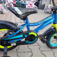 BYOX Велосипед 12" PRINCE син, снимка 3 - Велосипеди - 44583884