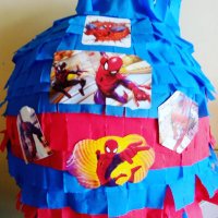 Голяма пинята 115см обиколка+ подарък маска и конфети на цена от 10лв ,готови за изпращан, снимка 4 - Декорация за дома - 29741564