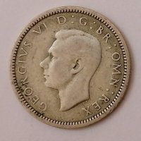 Великобритания 6 пенса 1939 с102, снимка 2 - Нумизматика и бонистика - 35181288