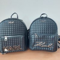 Karl lagerfeld дамска чанта тип раница дамска раница дамска раничка код 212, снимка 1 - Раници - 42879456