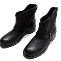 НОВИ и Намалени! G-Star Leon Boots Black Дамски Боти Естествена Кожа + Деним Номер 39, снимка 7 - Дамски боти - 35355026