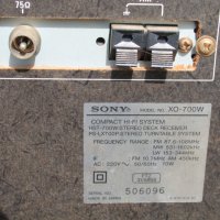 Уредба ''Sony XO''-700 W, снимка 10 - Други - 40486342