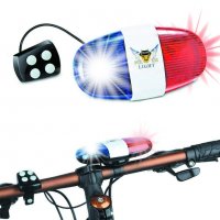 Полицейски светлини и сирена за велосипед, многоцветна, снимка 2 - Аксесоари за велосипеди - 35486542