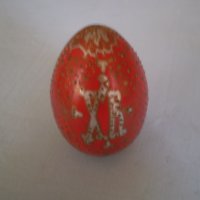 Руско ръчно рисувано дървено яйце, снимка 12 - Антикварни и старинни предмети - 36896457