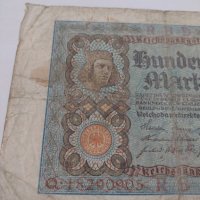 Райх банкнота - Германия - 100 марки /  1920 година - 17963, снимка 3 - Нумизматика и бонистика - 31031303