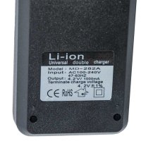 Универсално зарядно устройство литиево йонни батерии 16340 18650 123, снимка 4 - Друга електроника - 40558778