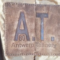 Antwerp Tannery suède jacket L, снимка 3 - Якета - 38253973