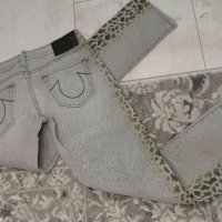 Оригинални True Religion jeans grey,сиви дънки EUR 34/ 25 размер, снимка 9 - Дънки - 38560449