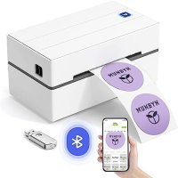 Нов Термичен Принтер за Етикети Безжичен Bluetooth, снимка 1 - Принтери, копири, скенери - 42157692