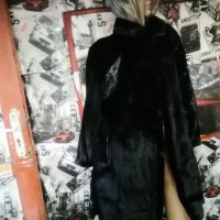 Дамско палто с косъм , снимка 2 - Рокли - 42427577