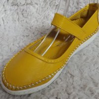 Обувки, летни,  естествена кожа, три цвята, код 49/ББ1/46, снимка 5 - Дамски ежедневни обувки - 38030863