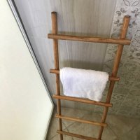 Стойка поставка стълба за кърпи хавлии баня, снимка 6 - Други - 36595292
