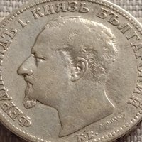 Сребърна монета 2 лева 1891г. Фердинанд първи Княз Български за КОЛЕКЦИОНЕРИ 40842, снимка 9 - Нумизматика и бонистика - 42832280