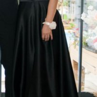 Черна бална рокля с Подарък обувки!, снимка 2 - Рокли - 41389431