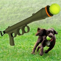 Играчка за кучета Базука изстрелваща тенис топки, в комплкет с 3 топки, снимка 7 - Други стоки за животни - 40659313