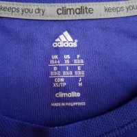 Adidas ClimaLite, Оригинална, Размер XS/S. Код 1763, снимка 5 - Тениски - 36905618