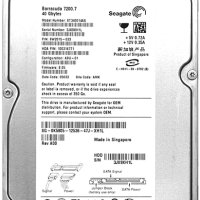 Твърд диск , Hard disk SATA 40 GB, снимка 1 - Твърди дискове - 40708904