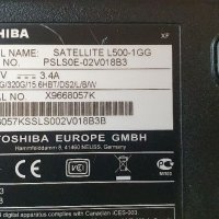 Лаптоп Toshiba L500-1GG на части, снимка 3 - Лаптопи за работа - 40010669