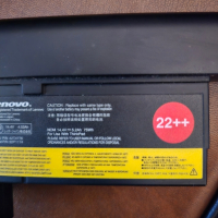 Батерия Lenovo 22++ за ThinkPad X61s, снимка 2 - Части за лаптопи - 44647912