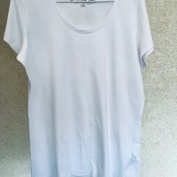 Бяла тениска BASIC FOR YOU , снимка 1 - Тениски - 39495725