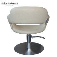 Професионален италиански стол Salon Ambience, Vanessa - крем, снимка 5 - Фризьорски столове - 36714153