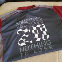 Kevin Magnussen 20 Formula 1 F1 Grand Prix Tours "Sometimes You Have Nothing To Lose" Jersey Polo Te, снимка 3 - Тениски - 38188585