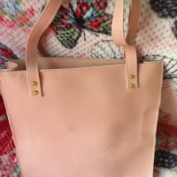 Розова дамска чанта, снимка 2 - Чанти - 40609863