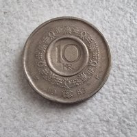 Монета. Норвегия. 10 норвежки крони. 1985 г., снимка 1 - Нумизматика и бонистика - 40372153