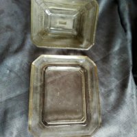 стъклен съд за масло арт деко, снимка 3 - Антикварни и старинни предмети - 29430028