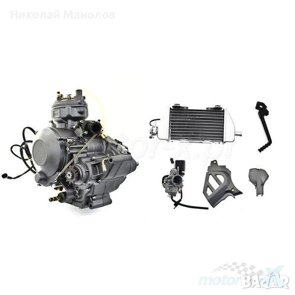 Двигател АМ6 крос 90цц, снимка 1