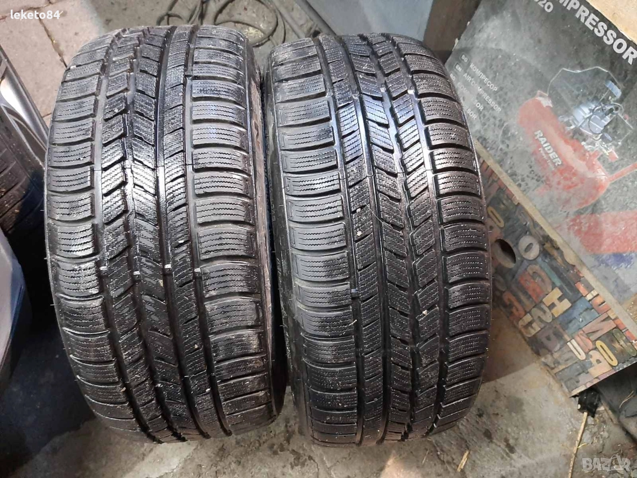 Зимни гуми 225/40/18 Nexen на един сезон 9мм 2бр, снимка 1