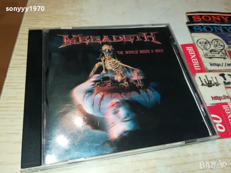 MEGADETH 2001 ORIGINAL CD 1804252028, снимка 1