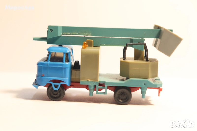 S.E.S. 1:87 H0  IFA ИФА  КАМИОН ВИШКА КРАН ИГРАЧКА КОЛИЧКА МОДЕЛ, снимка 1