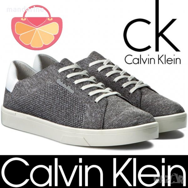 ПРОМО 🍊 CALVIN KLEIN 🍊 Дамски спортни обувки PALE BLACK № 37-38-39-40 нови с кутия, снимка 1