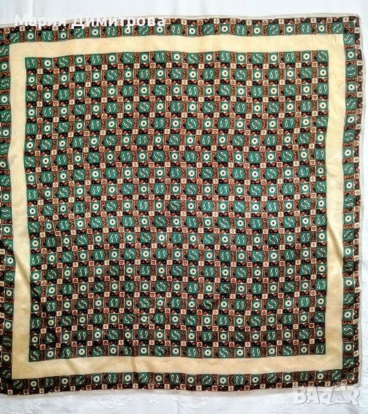 Копринен шал 69/69, снимка 1