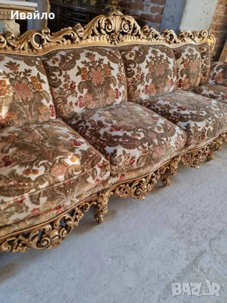 Италианска барокова холна гарнитура 028, снимка 1