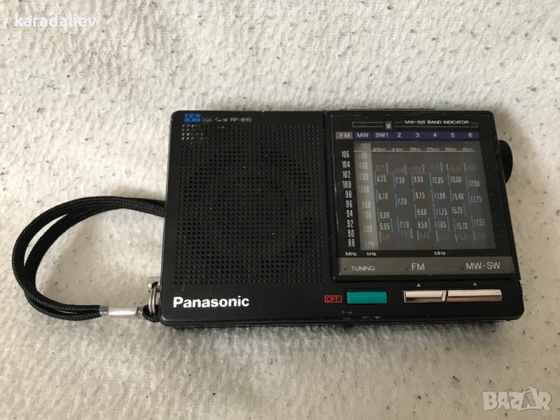 Оригинално японско радио(транзистор)Panasonic RF-B 10, снимка 1