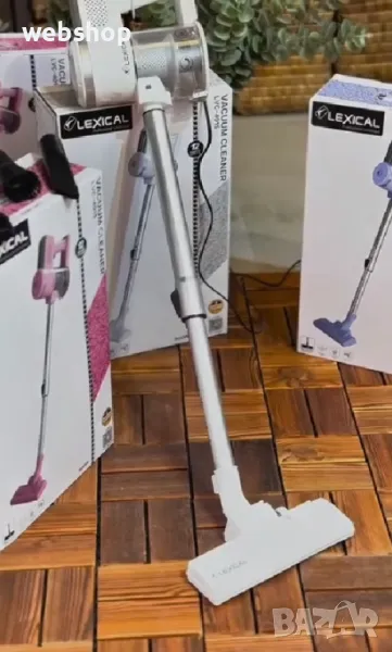 Вертикална Безкабелна Прахосмукачка с ниско ниво на шум и мощност 600W, снимка 1