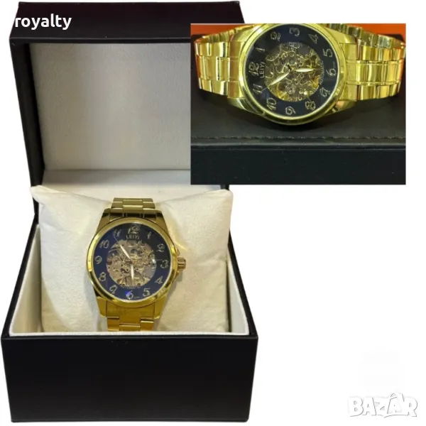 Луксозен мъжки часовник LEIYI – стил и прецизност в едно, снимка 1