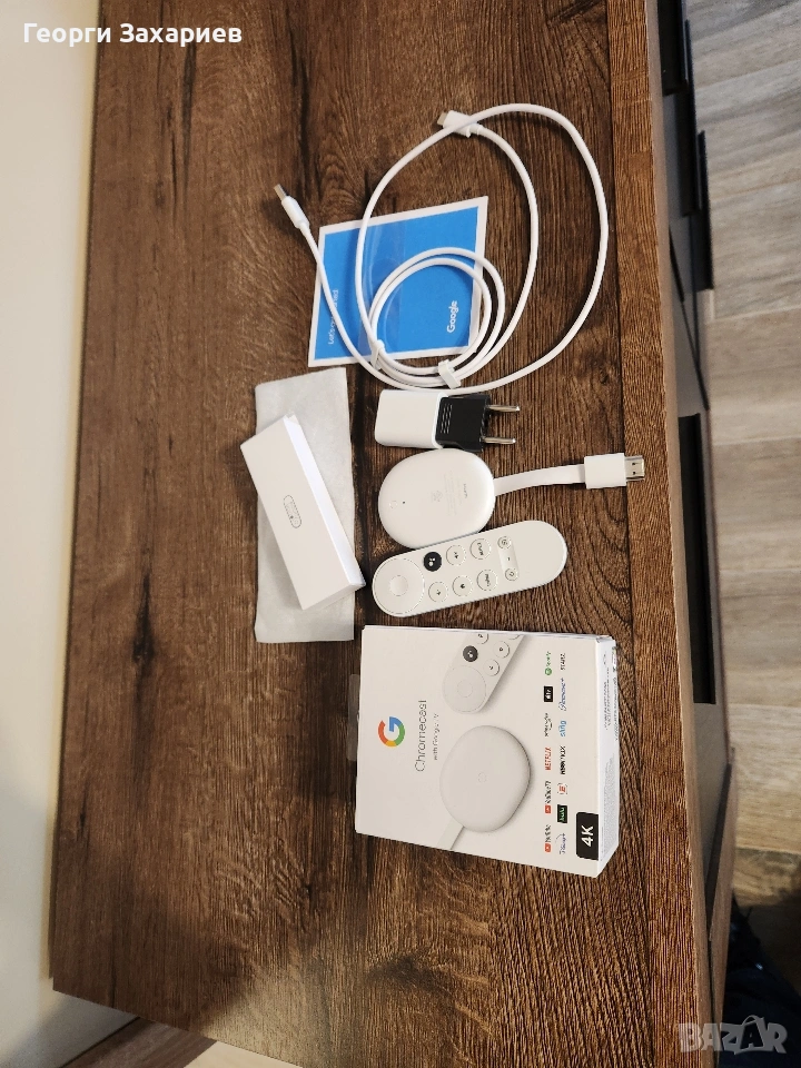 Медиен плеър Google TV Streamer, 4K, Bluetooth, Wi-Fi, Android TV, снимка 1