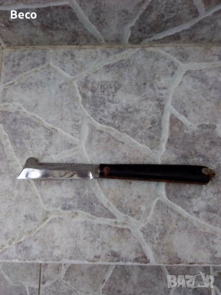 старо джобно ножче и лозарска ножица, снимка 1