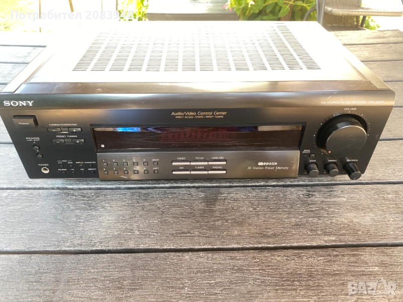 Продавам  Receiver SONY DE215 , Произведен във Франция, снимка 1