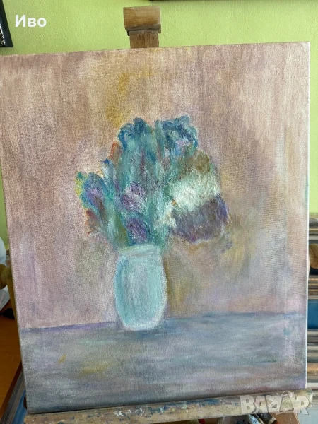 Картини масло върху платно, натюрморт,портрети и пейзажи от Доц д-р Христо Иванов Сапунджиев, снимка 1