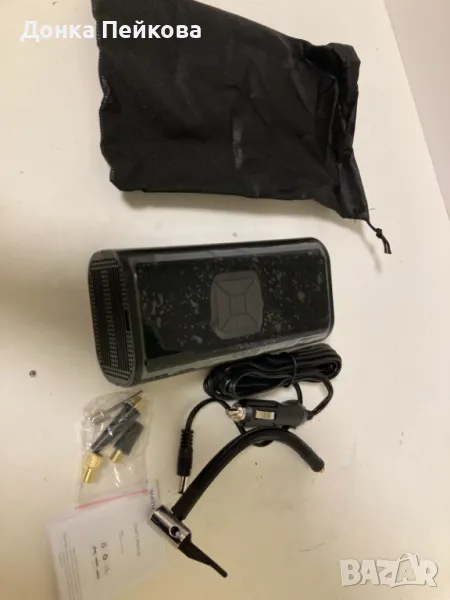 Електрическа безжична автомобилна въздушна помпа, снимка 1