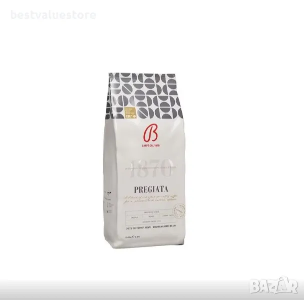 Кафе На Зърна Би/Италия Премиум Pregiata Арабика 1 Кг, снимка 1