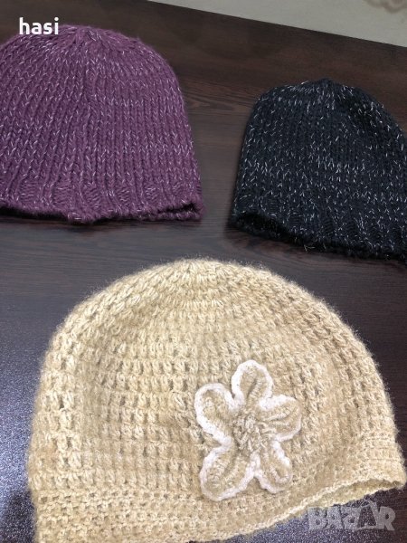 Плетени шапки, снимка 1