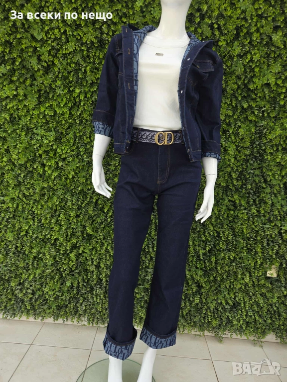 Дамски Дънков Комплект Код L-A, снимка 1