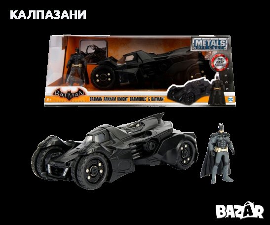 Batman Arkham Knight Batmobile 1:24 253215004, снимка 1