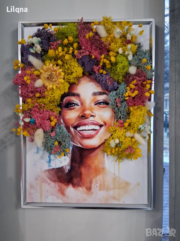 Картина от скандинавски мъх , снимка 1